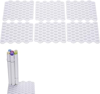 Marker Organizer Insert Compatible with Ohuhu 216 Color Marker Case,36 * 6 Separate Base for Mark Pen(Black),Keeps Markers Neat & Secure