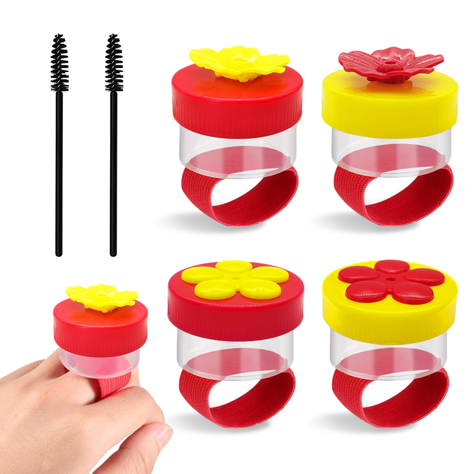 Pcs Hummingbird Ring Feeder Hand Hold Hummingbird Feeder