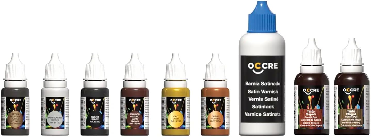 OcCre Premium Acrylic Paint Set for ALBATROS Ship Model (9 pc set)