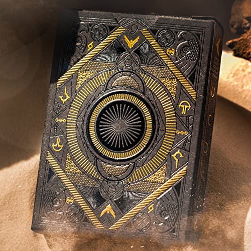 Baraja de Cartas Póker Theory11 Dune Gris/Oro miniatura 3