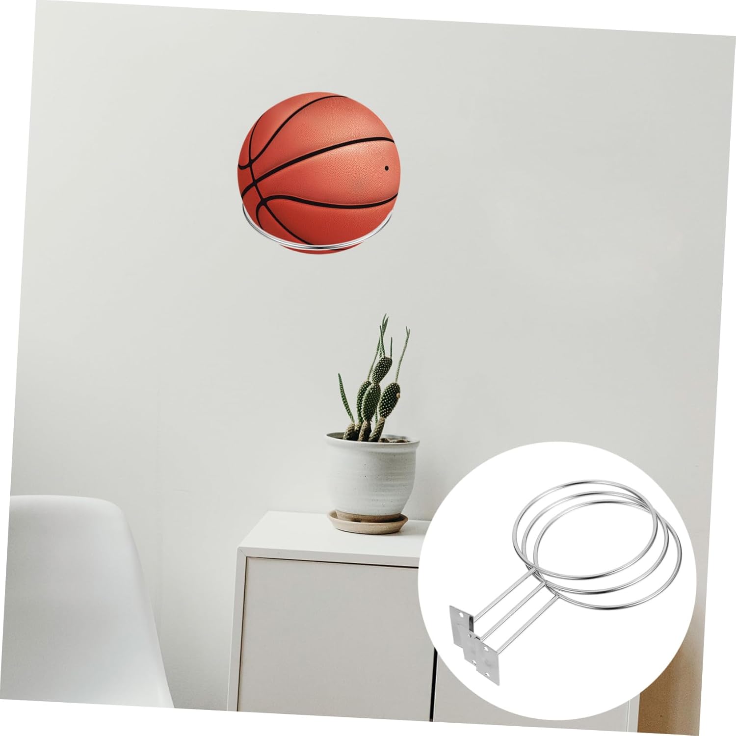 BESPORTBLE Basketball Display Stand Storage Racks Inground Basketball Hoop Basketball Stand Basketball Hoop Outdoor