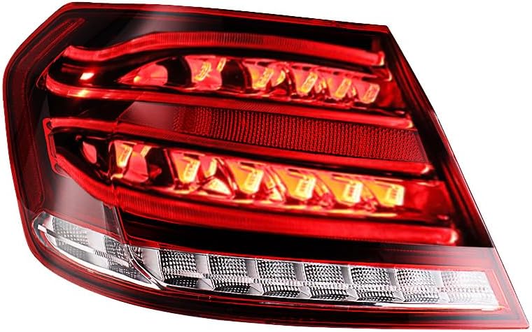 Astra Depot Left Taillight Assembly Replacement for 2014-2016 Mercedes W212 E250 E300 E350 E400 E550 E63 AMG Brake Outer Tail Lamp Driver Side MB2804112, MB2804112N, MB2804112P, 2129061303