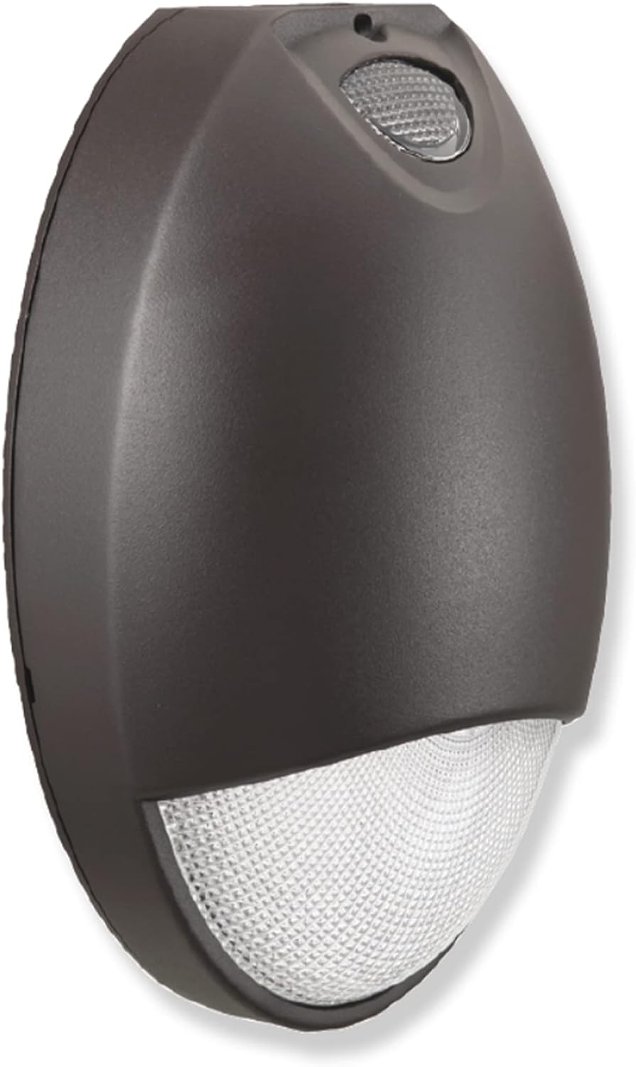 Evade Halco Emergency LED Light - 4 Watt - 320 Lumens - 5000K 120-277V - 90 Min. Ni-Cad Backup Battery - Bronze - Wet Location - LED Outdoor Egress Lighting Fixture