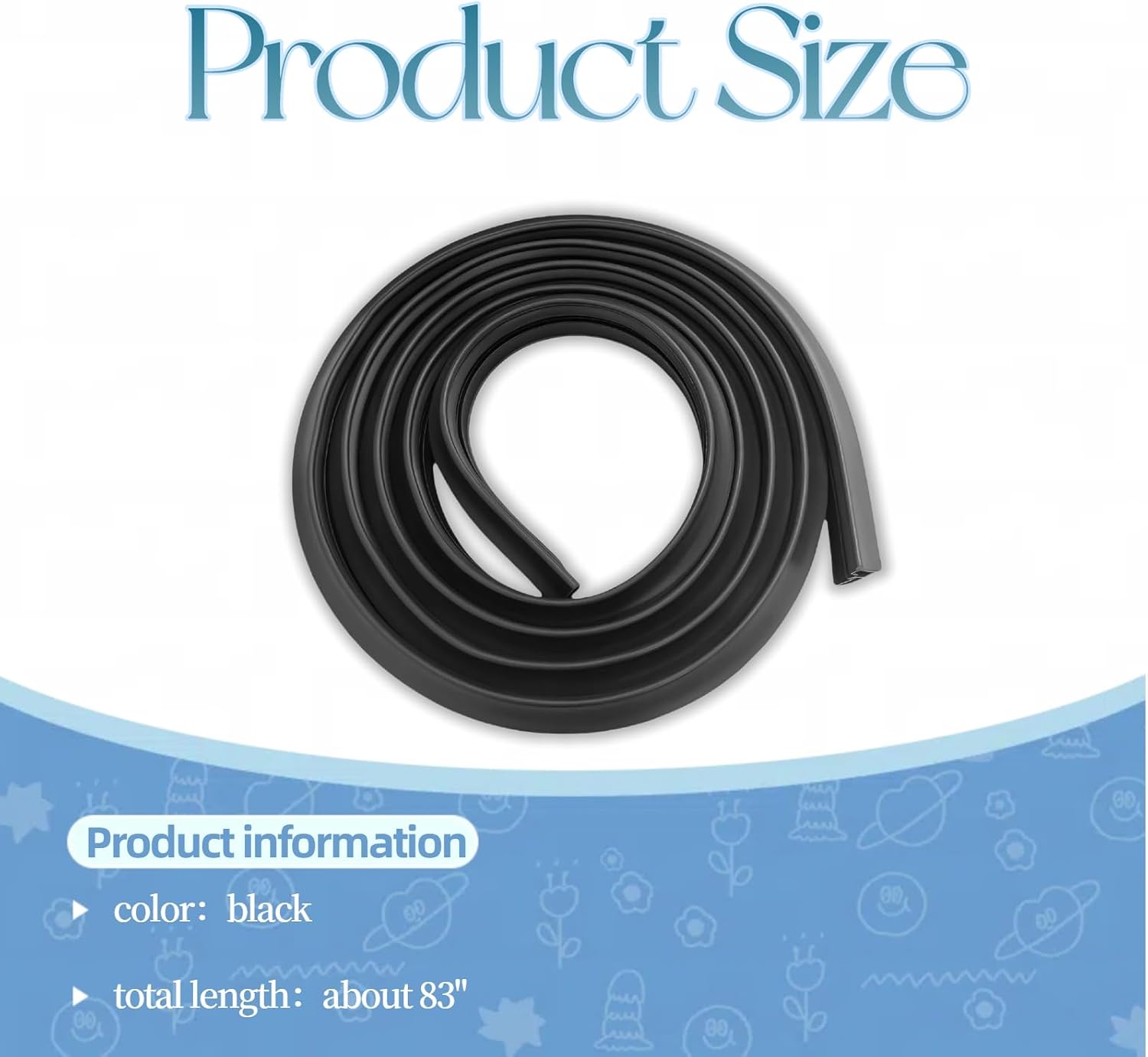 WD08X22095 Dishwasher Tub Gasket Replaces WD08X20591 WD08X20675 | Compatible with Ge Dishwasher