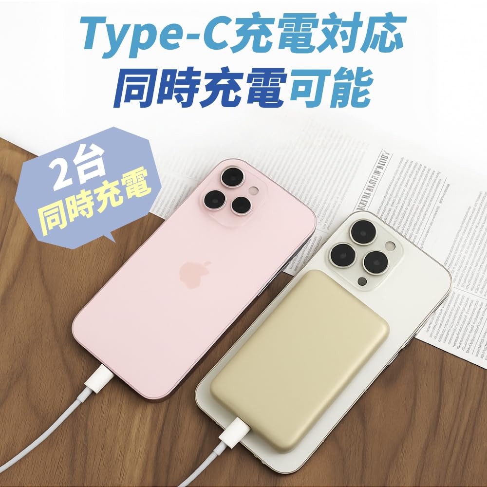 Amazon | 準固体電池 モバイルバッテリー ワイヤレス充電 燃えにくい