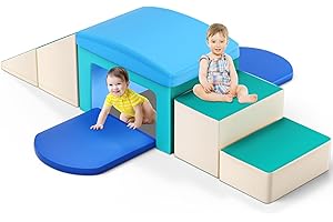 SURPCOS Foam Climbing Blocks - The Perfect Climbing Stair Toy For Toddlers