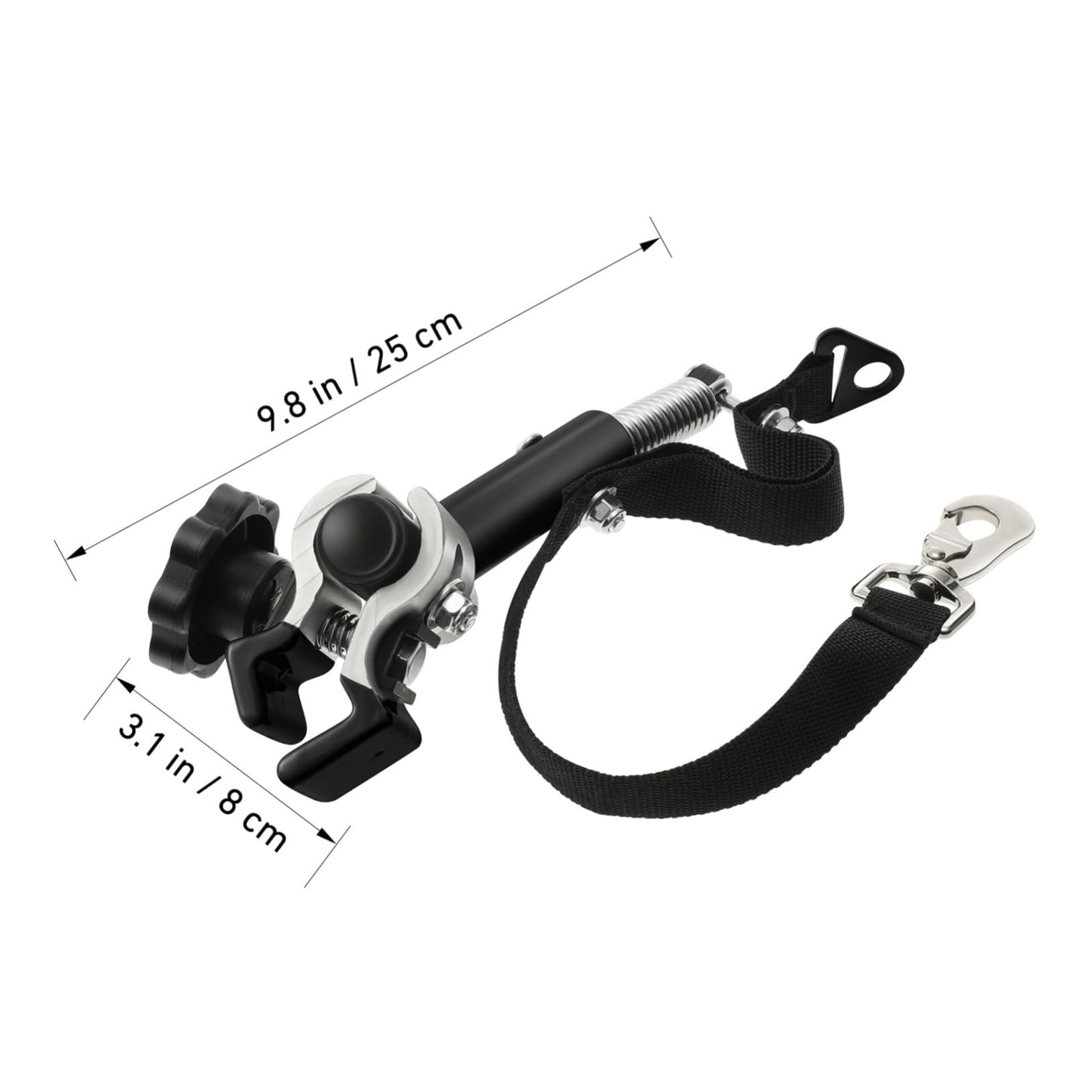 Universel Adaptateur de Fixation de Remorque de Vélo en Alliage d'Aluminium Gauche