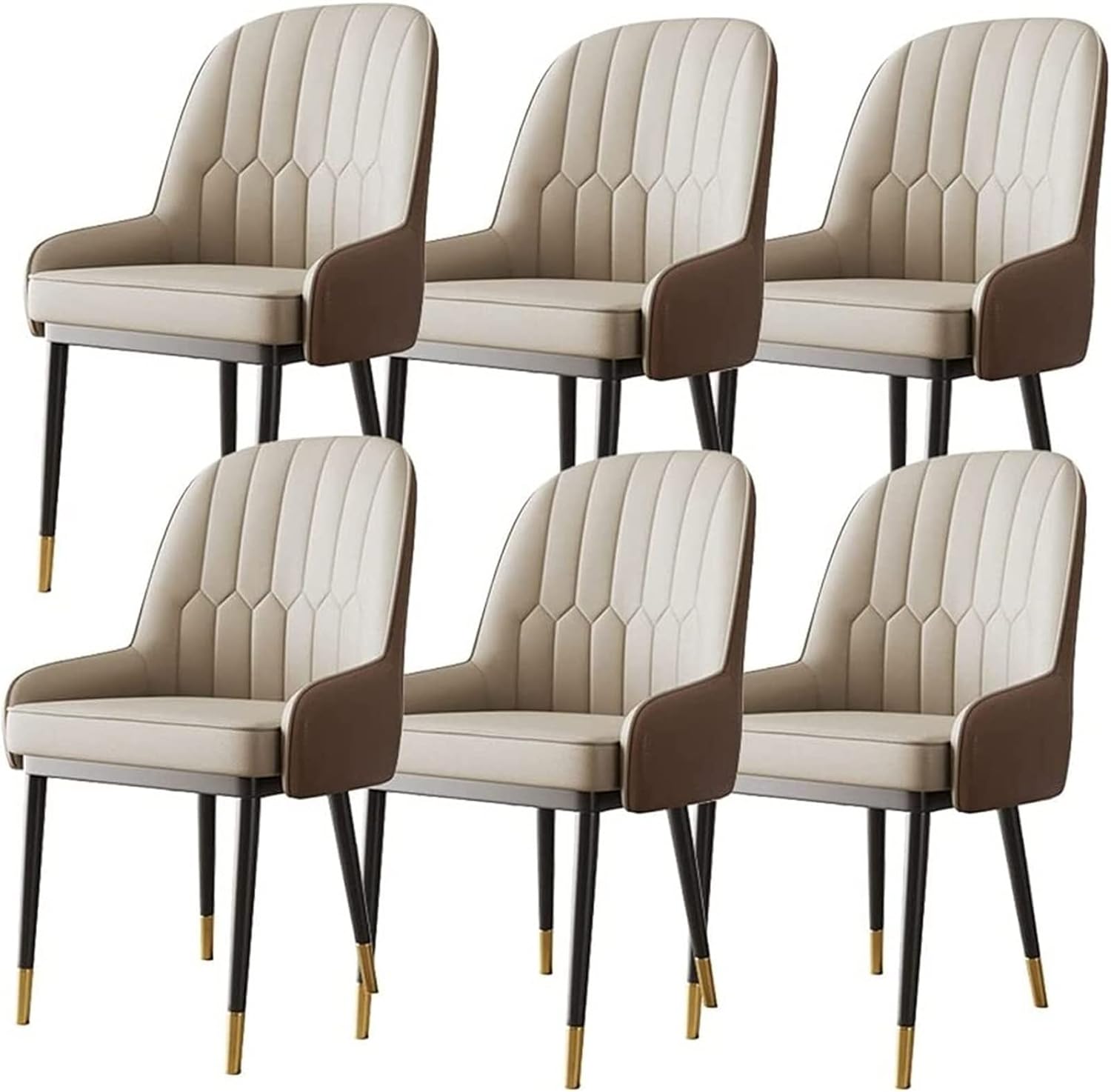 Amazon.com - SJIALEN Kitchen Dining Chairs Set of 6,Living Room Accent ...