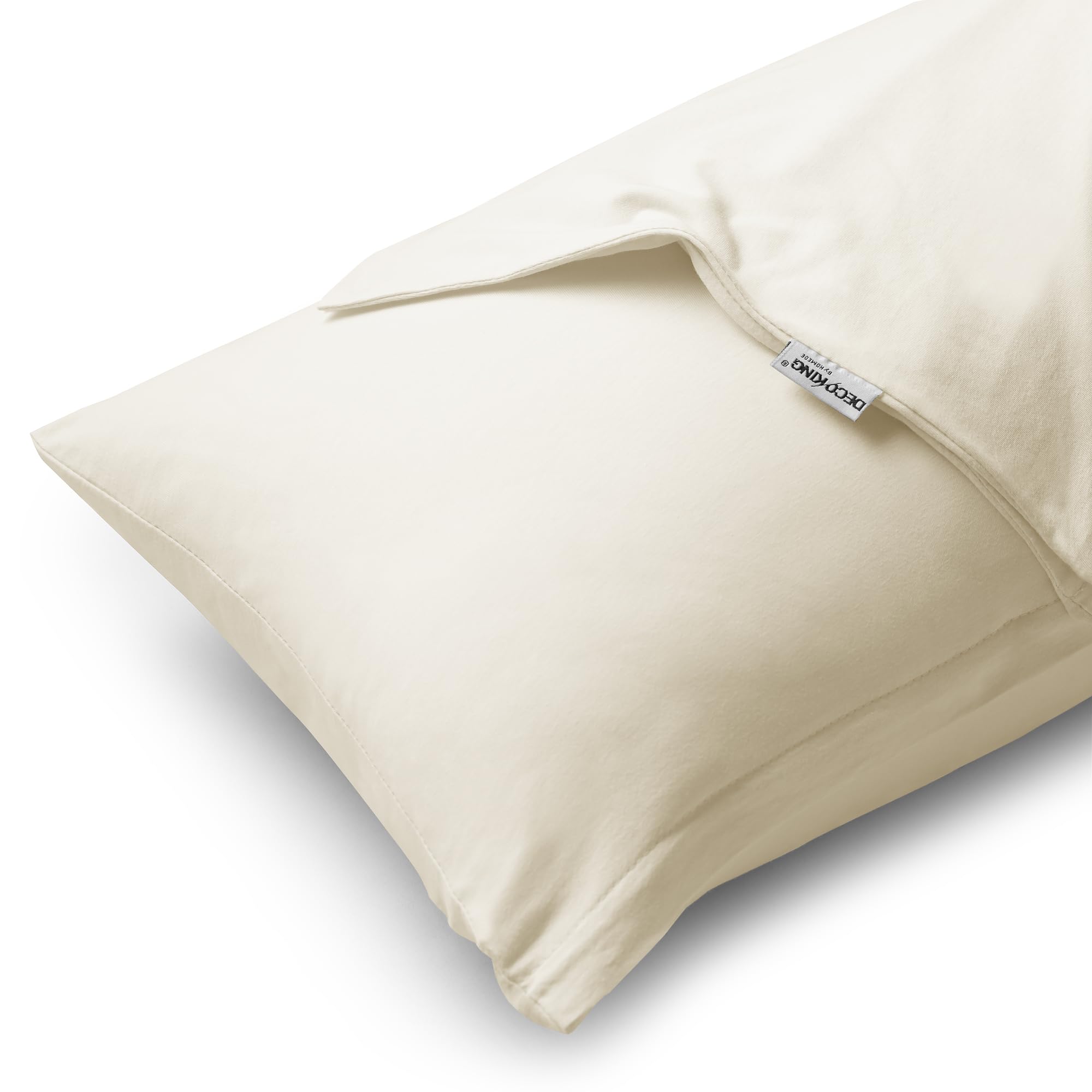 PremiumShop321 Federe Cuscino In Jersey Di Cotone Con Cerniera: 2 Pezzi, Mora 40x40 Cm
