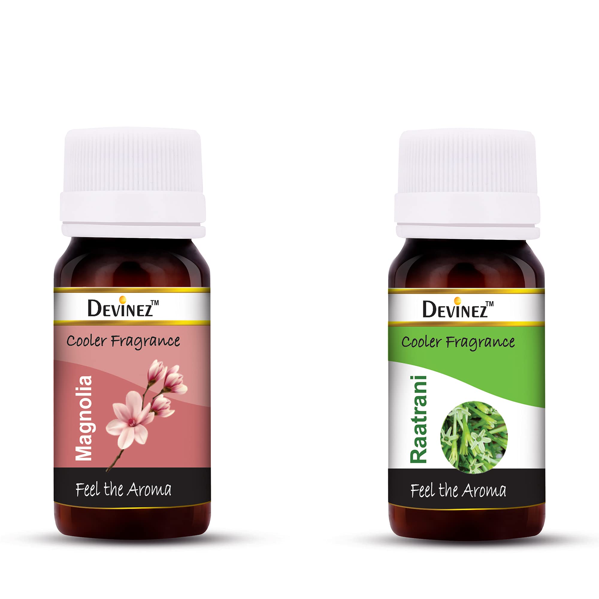 Devinez Magnolia + RaatRani Cooler Perfume, 60ml Each
