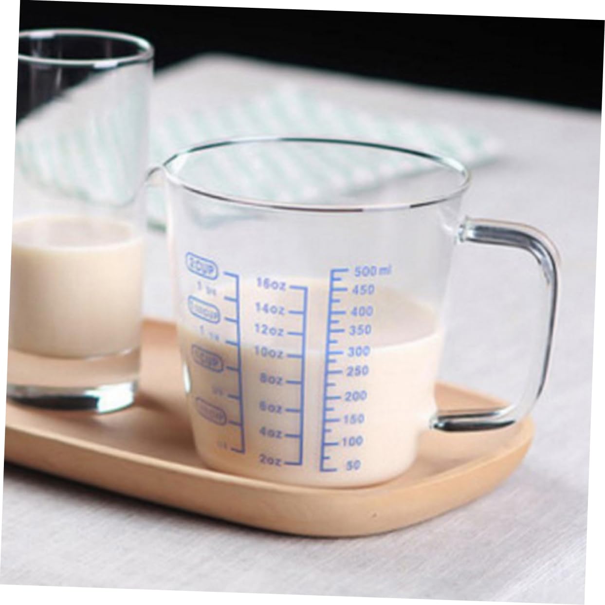 Tasses à Mesurer en Verre 3 Pièces 250ml et 500 Ml