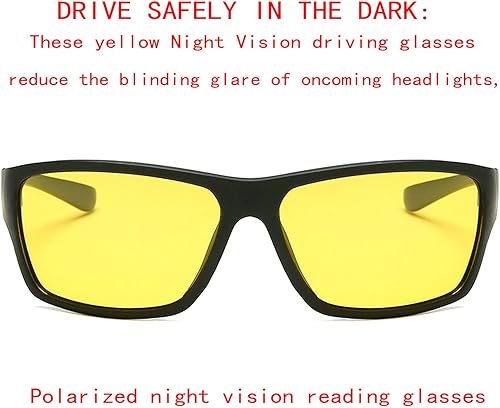 Miniatura 2 de Lentes de sol polarizados de lectura para hombre, para conducir, correr, deportes, lector cuadrado, protección UV, estilo unisex