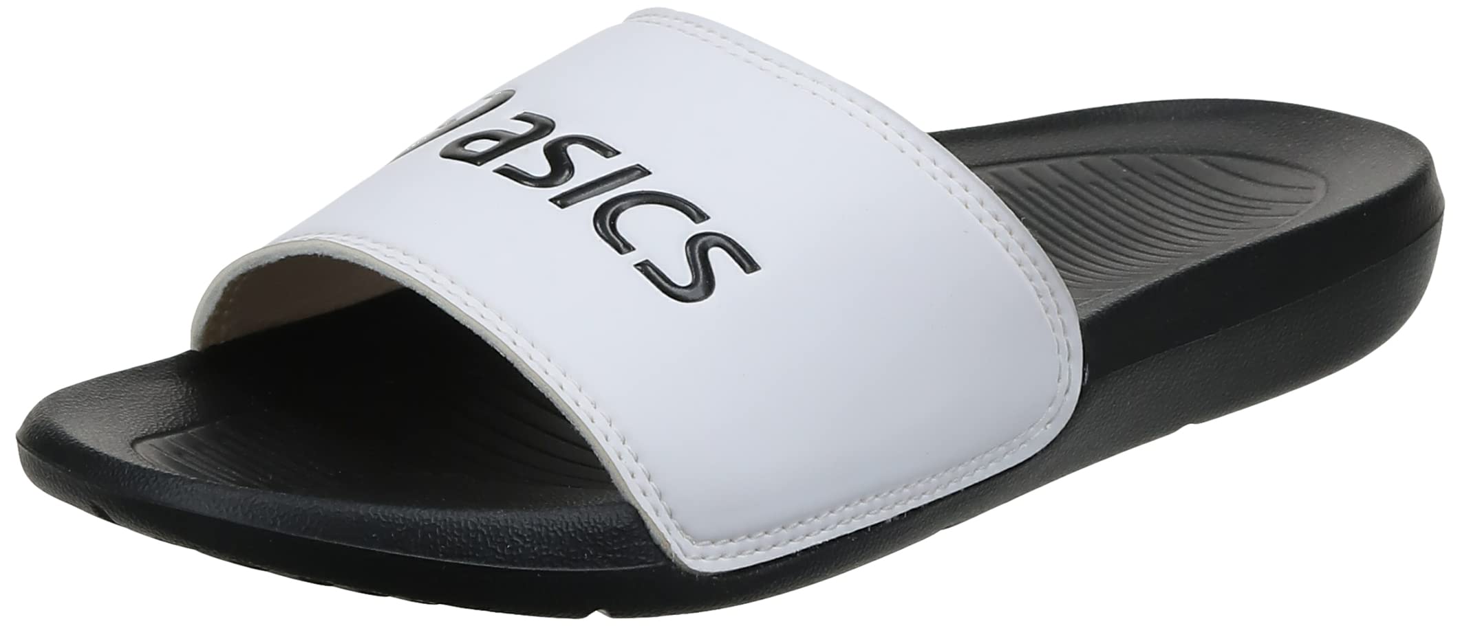 ASICS Unisex Adults White/Black Sliders - 5 UK (39 EU) (6 US) (1173A006) (B083CQK5QR) Amazon Price History, Amazon Price Tracker