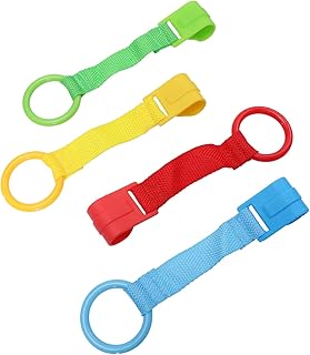 ibasenice 4 Peças Aprender A Ficar De Pé Anel De Puxar Berço Portátil Berço De Bebê Para Berço De Bebê Anel De Pé Cama De Bebê Anel De Pé Crianças Ferramenta De Treinamento De Caminhada