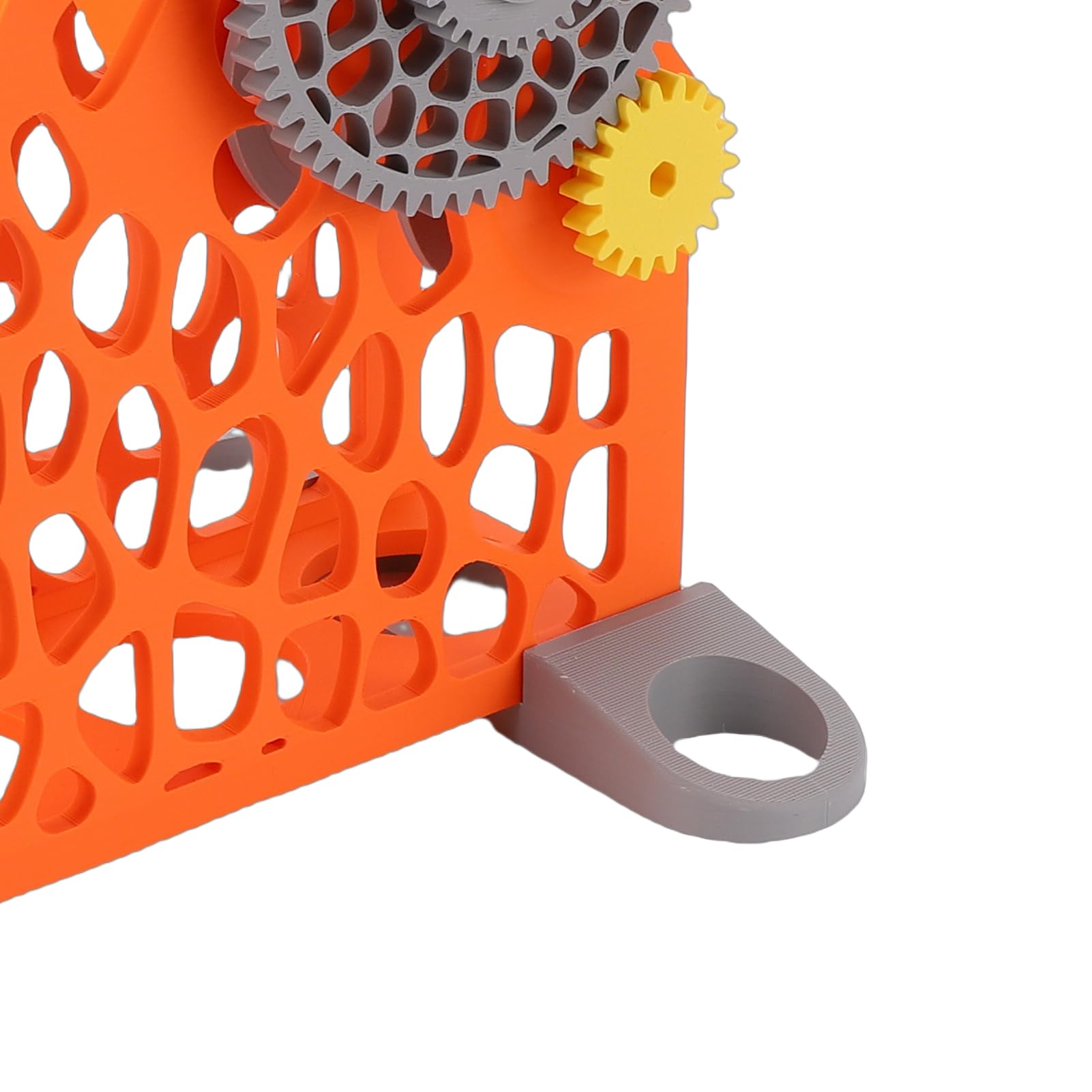 Keenso Respooler del Filamento della Stampante 3D Strumento di Avvolgimento Modulare a Manovella per Hobbisti e Professionisti Capacità di 1 Kg Arancione