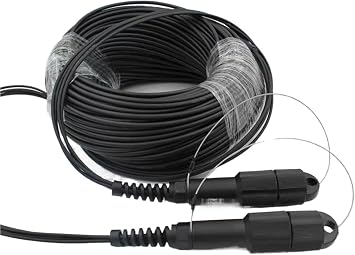 350m 4-core TPU Outdoor 5mm LC-LC Fiber Optic Patch Cord Waterproof ArmoredLC-LC LSZH