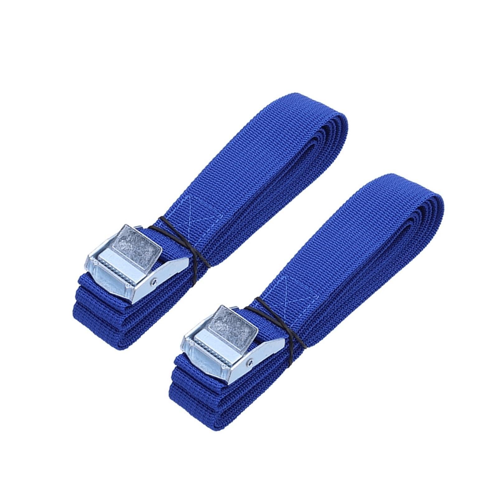 cinghia con fibbia, Cinghie di ancoraggio con fibbia in nylon, cinghie a sgancio rapido for il fissaggio del carico sul tetto dell'auto, bagagli in movimento(2pc)