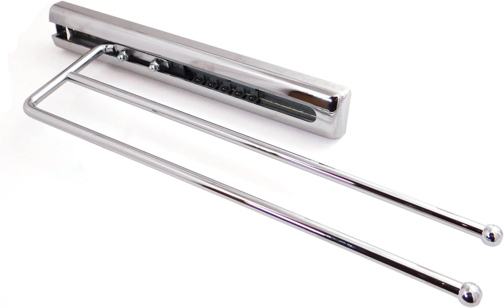 Porte-serviettes simple Purist par KOHLER chrome poli de 24 po à