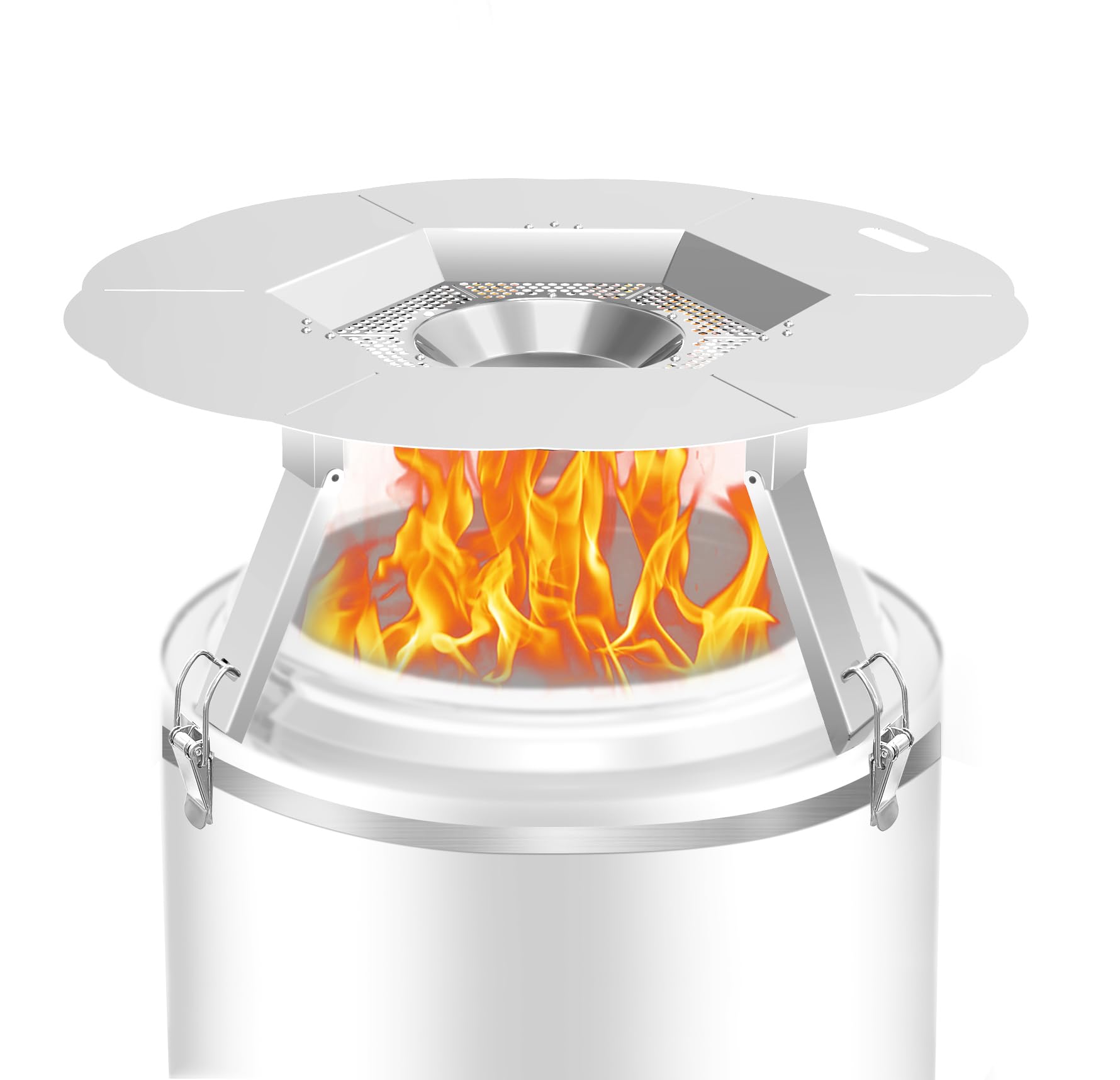 Amazon.com: Dirza Heat Deflector Compatible with Solo Stove Ranger