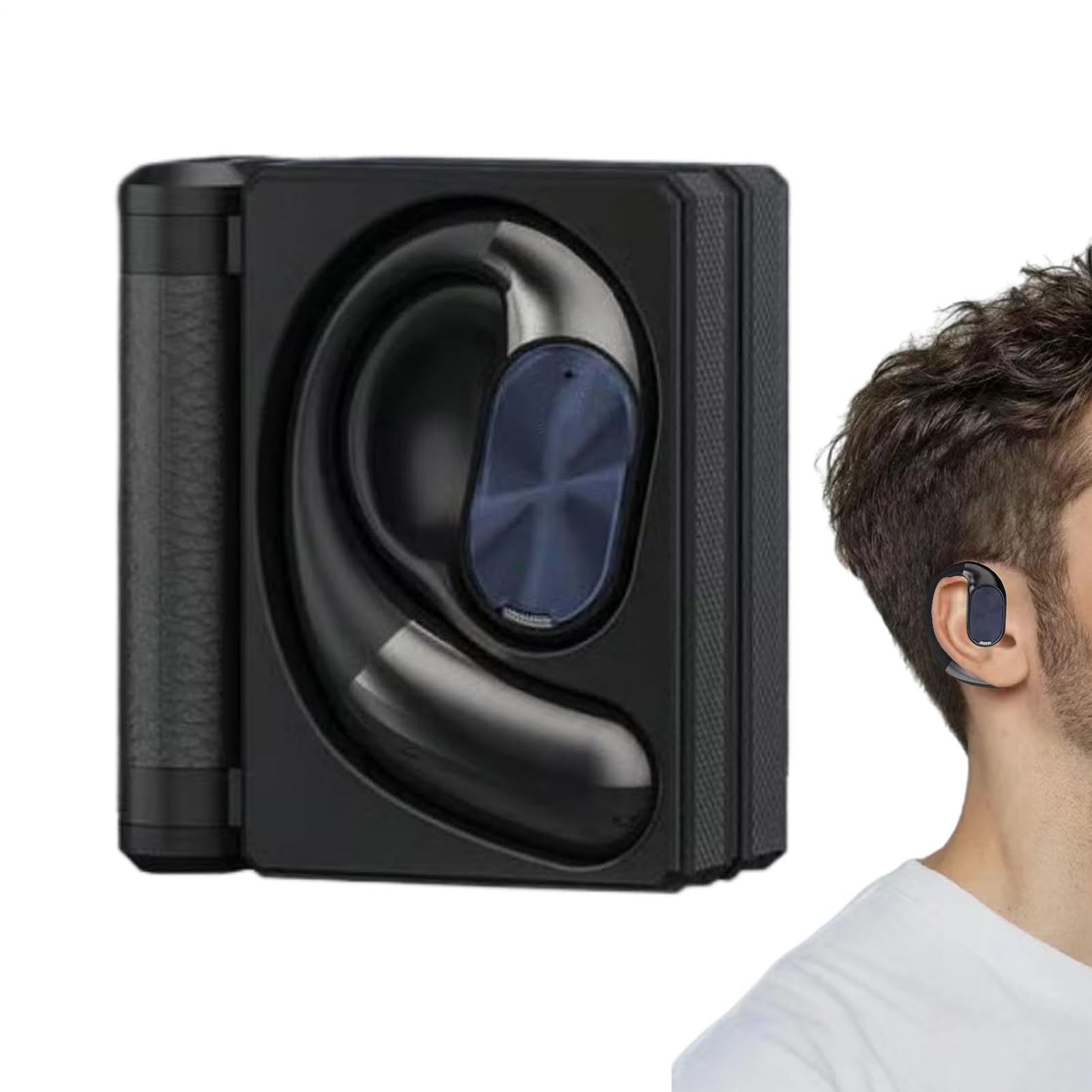Auricolari Over Ear Cuffie Impermeabili | Con Cancellazione Rumore Senza Fili Impermeabili Per Casa, Esterno, Sport, Lavoro E Chiamate Telefoniche
