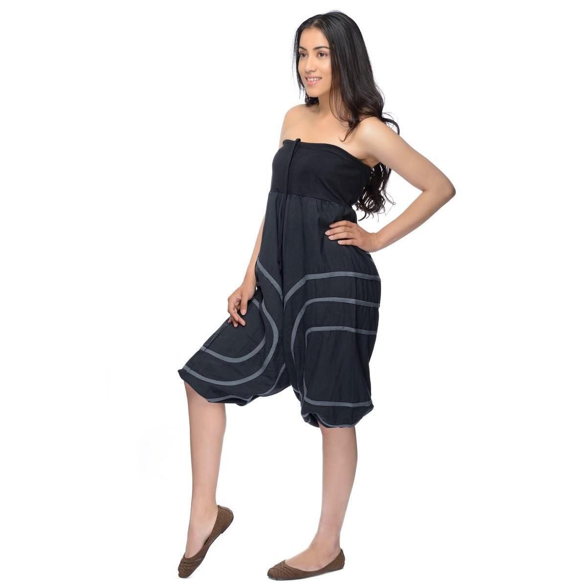 Simandra Pantalones Harem o Harén, Bombachos o Pantalones Aladin para Mujeres Cercles pantalón Unisex
