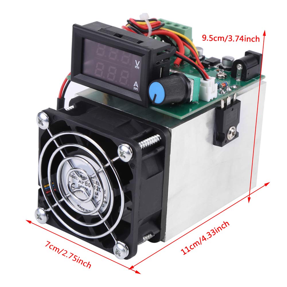 Module de test de testeur de capacité de batterie de décharge de charge électronique 0-10A 100W DC 12V