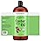 Natural Riches Organic Castor Oil - Cold Pressed, USDA Certified for Dry Skin, Hair Loss, Dandruff, Hair Growth, and Thicker Eyelashes & Eyebrows - 32 fl. oz.