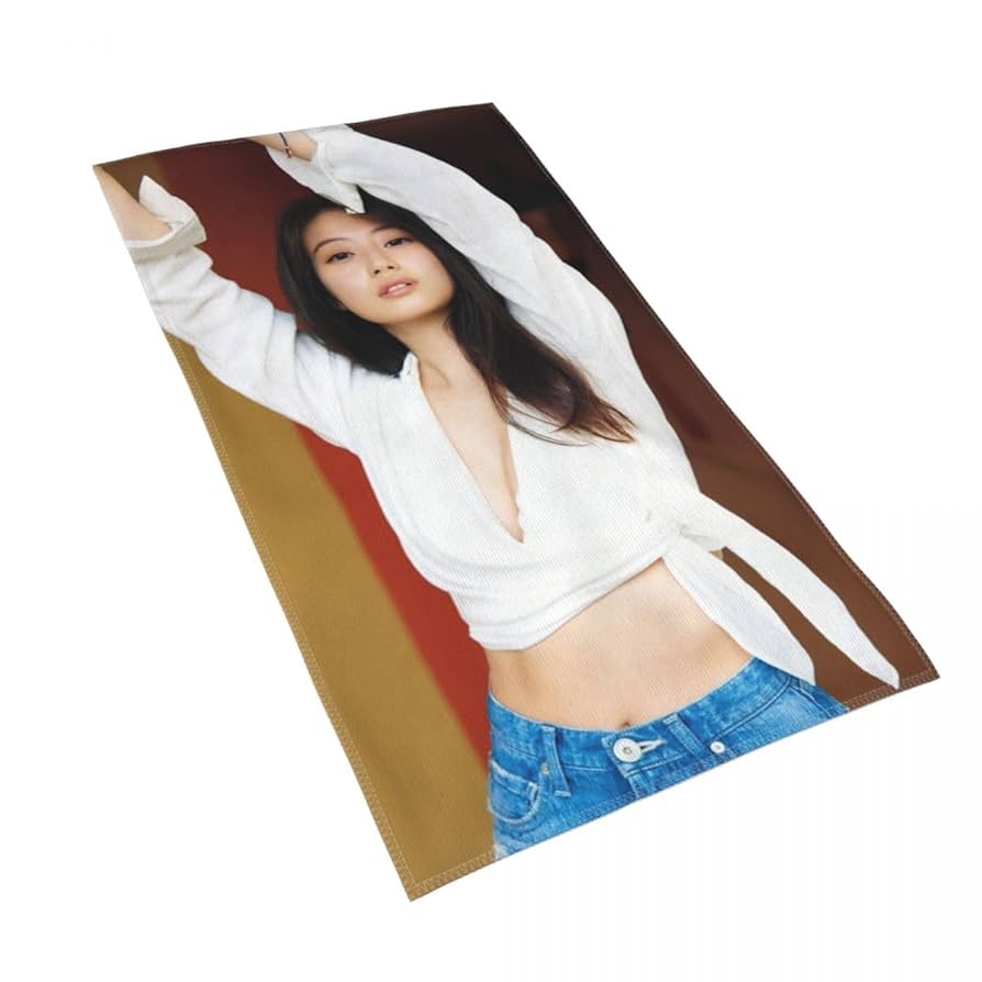 Amazon｜今田美桜 フェイスタオル タオル 超柔フェイスタオル