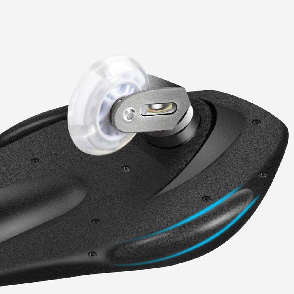 Street Surfing Waveboard | Double Wheel Scooter Caster Board Mit LED-Blitzrad | Bis 200 Kg | Anti-Rutsch-Schlangenbrett Geeignet Für Kinder Und Jugendliche Anfänger Skateboard