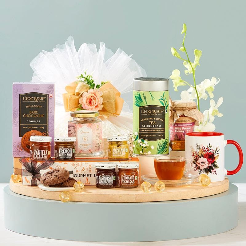 The Gift Studio Gourmet Indulgence Hamper | Mini Happiness Gift B...
