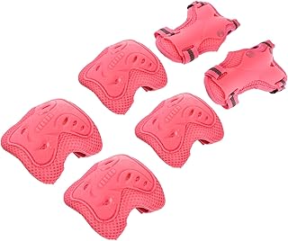 BESPORTBLE 1 Conjunto De Equipamentos De Proteção Conjuntos Atléticos Protetores De Pulso Para Patinação Joelheiras Para Adultos Crianças Protetores De Pulso Para Patinação Esportes Ao Ar