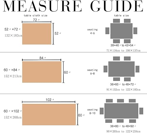 Miniatura 3 de iLiveX - Mantel hecho a mano de diseño original estampado impermeable rectangular ideal para decorar tu cocina comedor y para usar en interiores y
