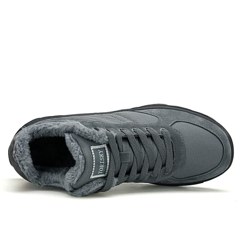 TORISKY Stivali Invernali Uomo Donna Scarpe Cotone Outdoor Impermeabili Trekking Caldo Piatto Caviglia Stivaletti Neve