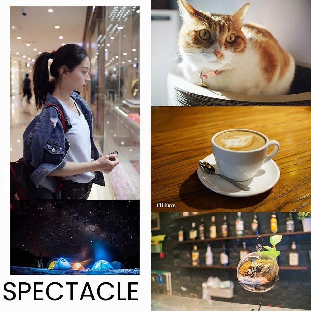 7Artisans 25 mm F1.8 Mise au Point Manuelle Prime Fixe Objectif pour Olympus et Panasonic Micro 4/3 mFT M4/3 Caméras - Noir