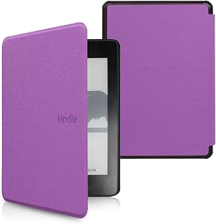 Case Fits Amazon 6" Kindle 10th Generation [2019 Release,Model: J9G29R]-Smart Auto Sleep/Wake, Light Thin Cross Pattern PU Leather Cover