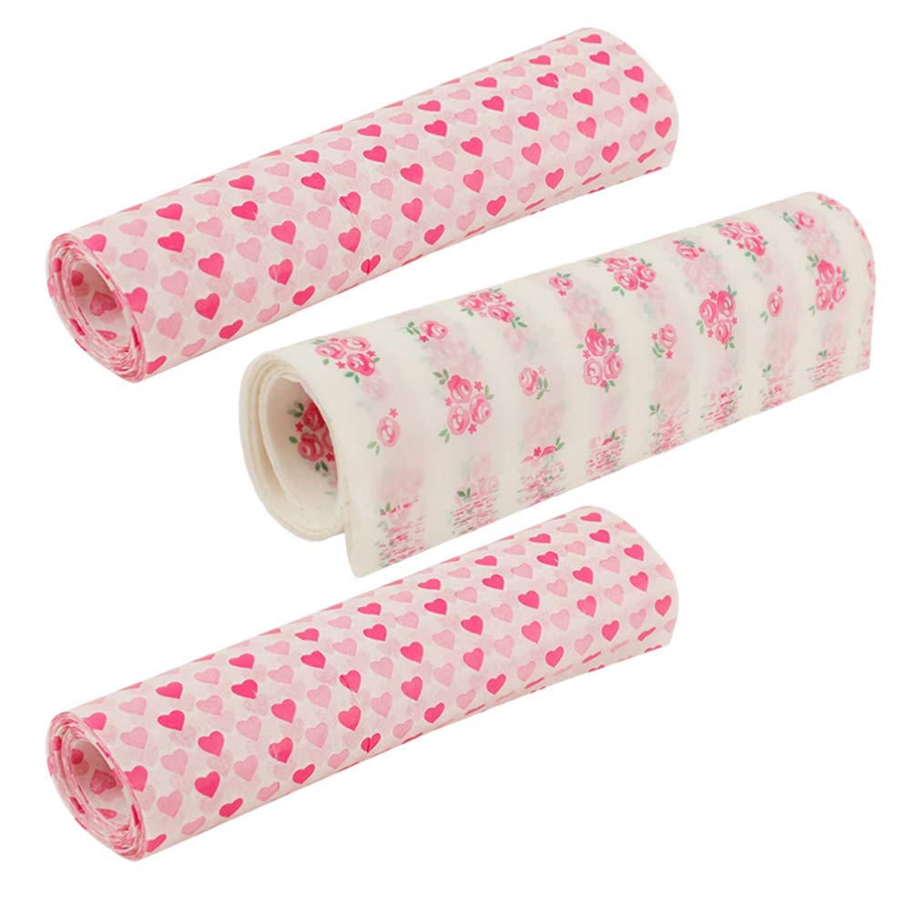Papier Ciré Ingraissable 150 Pièces, Imperméable, pour Pâtisserie Maison