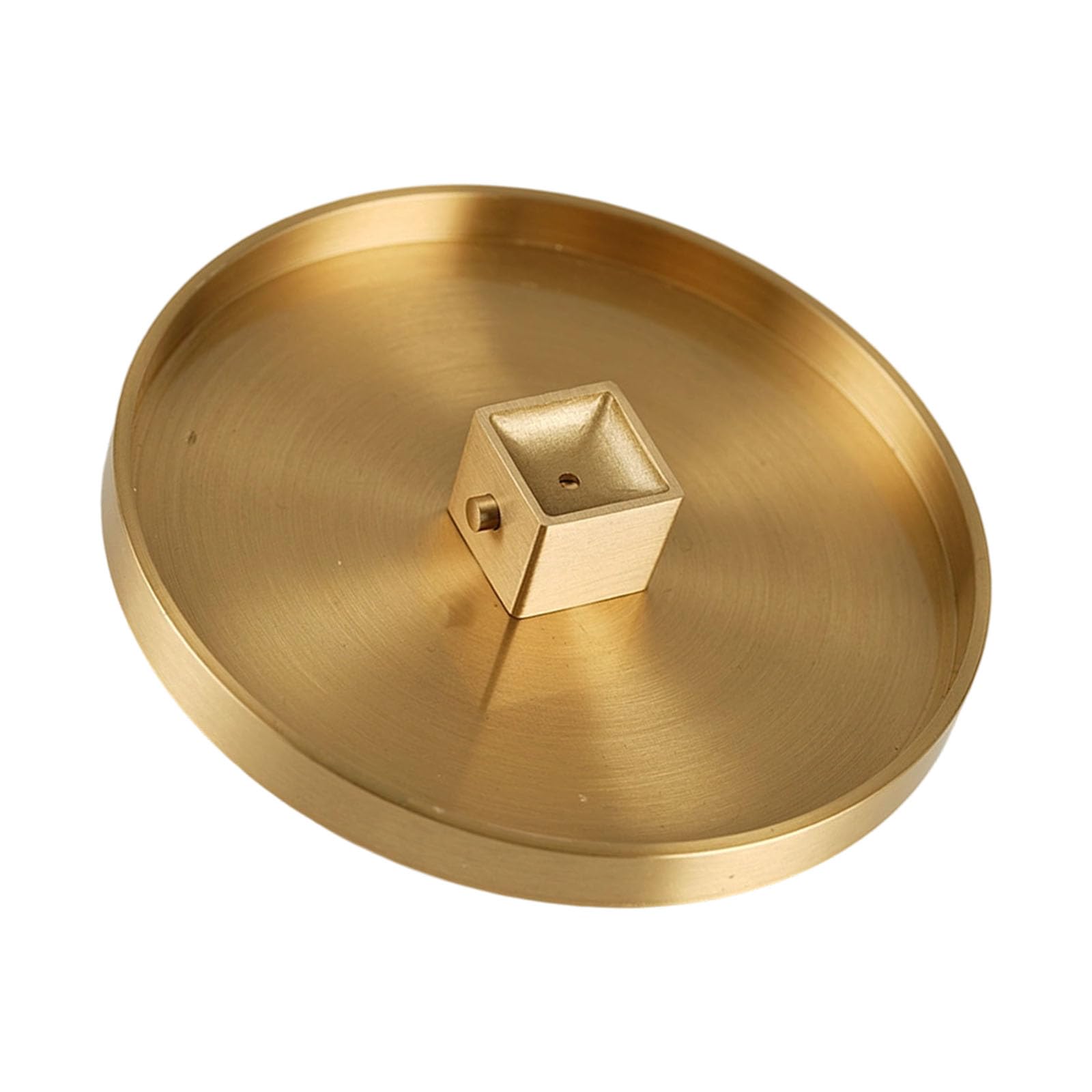 Nucelit Brass Incenses Stick Burners with Ashes Catchers Tray for Meditations Home Decors Incenses Cones Holder Set Brass Holder