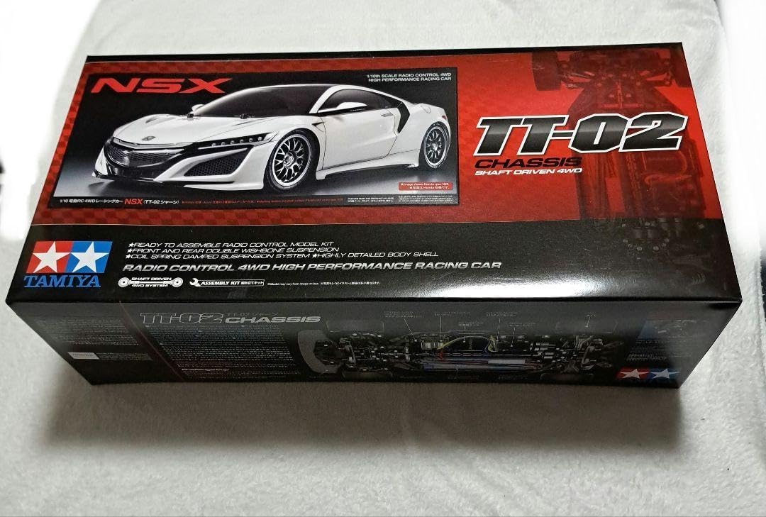 電動RC 4WDレーシングカー NSX TT-02 シャーシ C 1/10 電動RC
