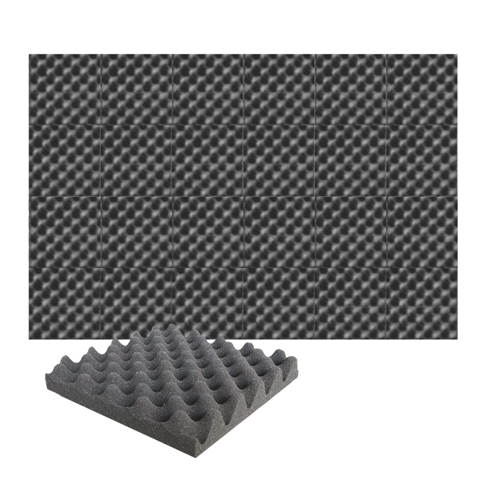 Arrowzoom Paneles Pared Madera 25x25x3cm Negro