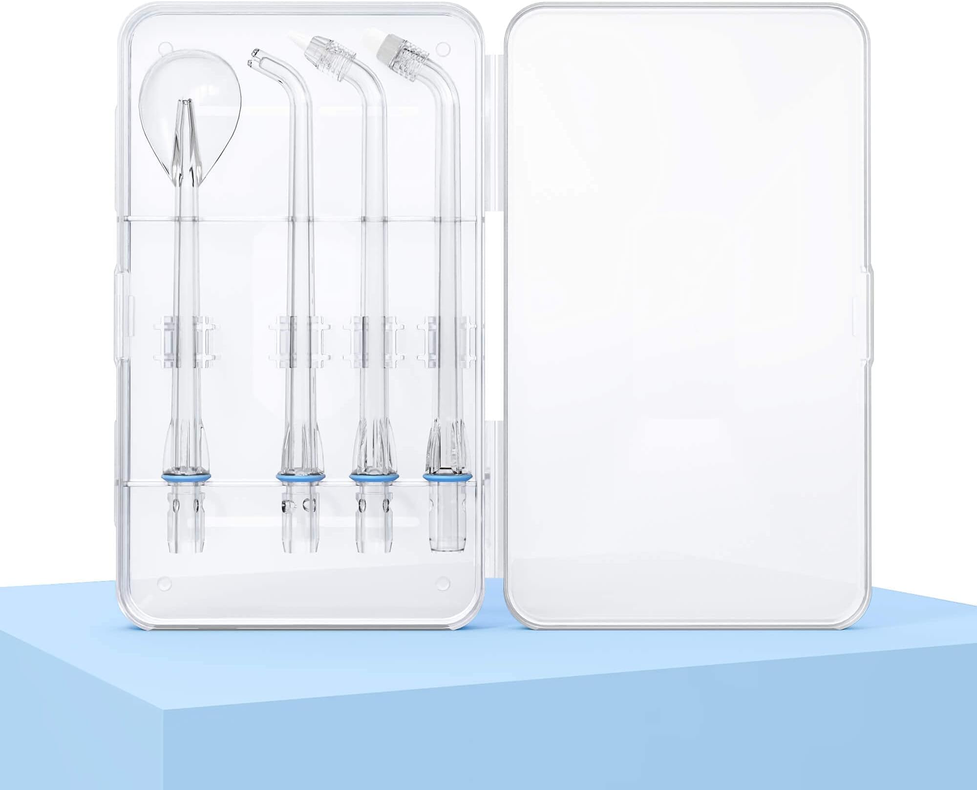 SYNHOPE Replacement Jet Nozzle for Mini Portable Water Flosser (4 Pack)