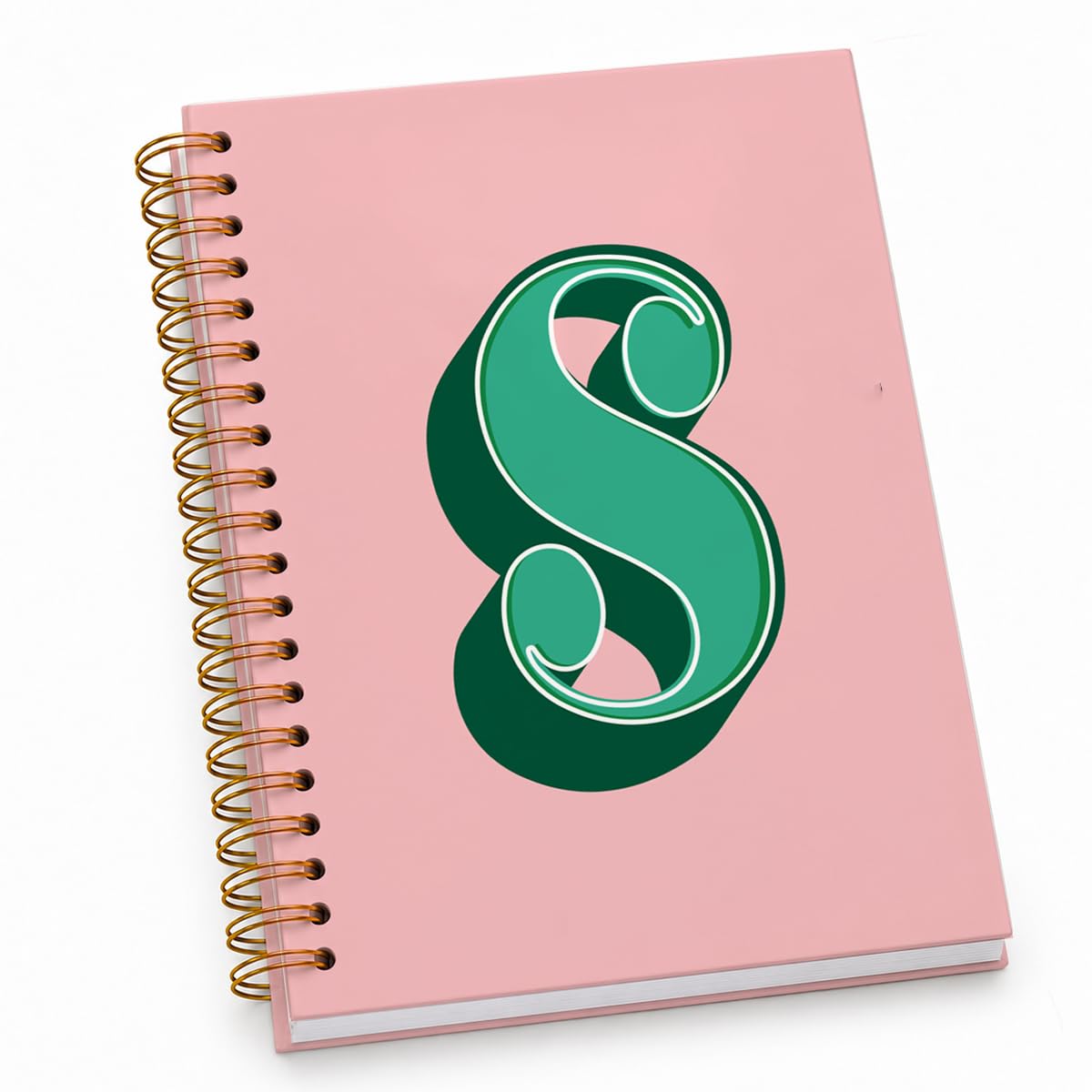 Vintage Initial S Notizbuch, personalisierte Geschenke Notizbuch, benutzerdefinierte Notizbücher, Tagebücher zum Schreiben, individuelle Monogramm-Geschenke für Frauen