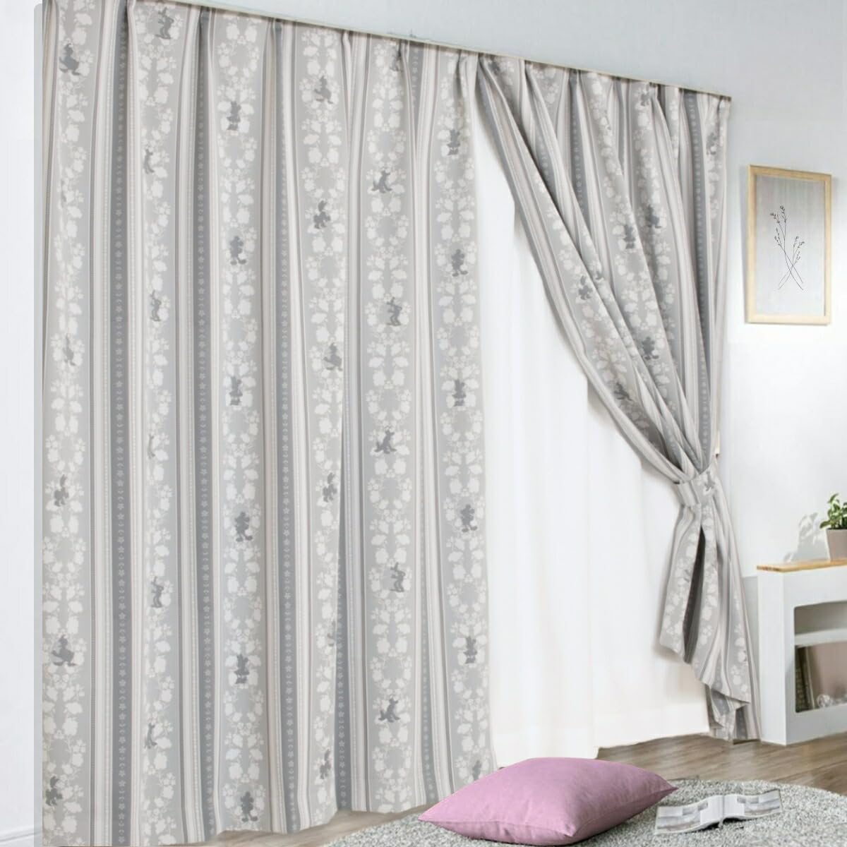 Amazon｜Disney(ディズニー) 日本製 ミッキー＆フレンズ 1級遮光