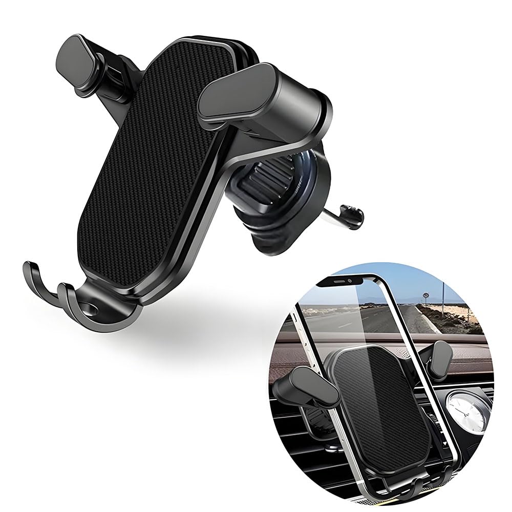 Blukar Supporto Auto Smartphone, 360° Rotazione Porta Cellulare Auto Per Cruscotto E Parabrezza Universale Supporto Cellulare Auto Con Ventosa Forte - Foto 3