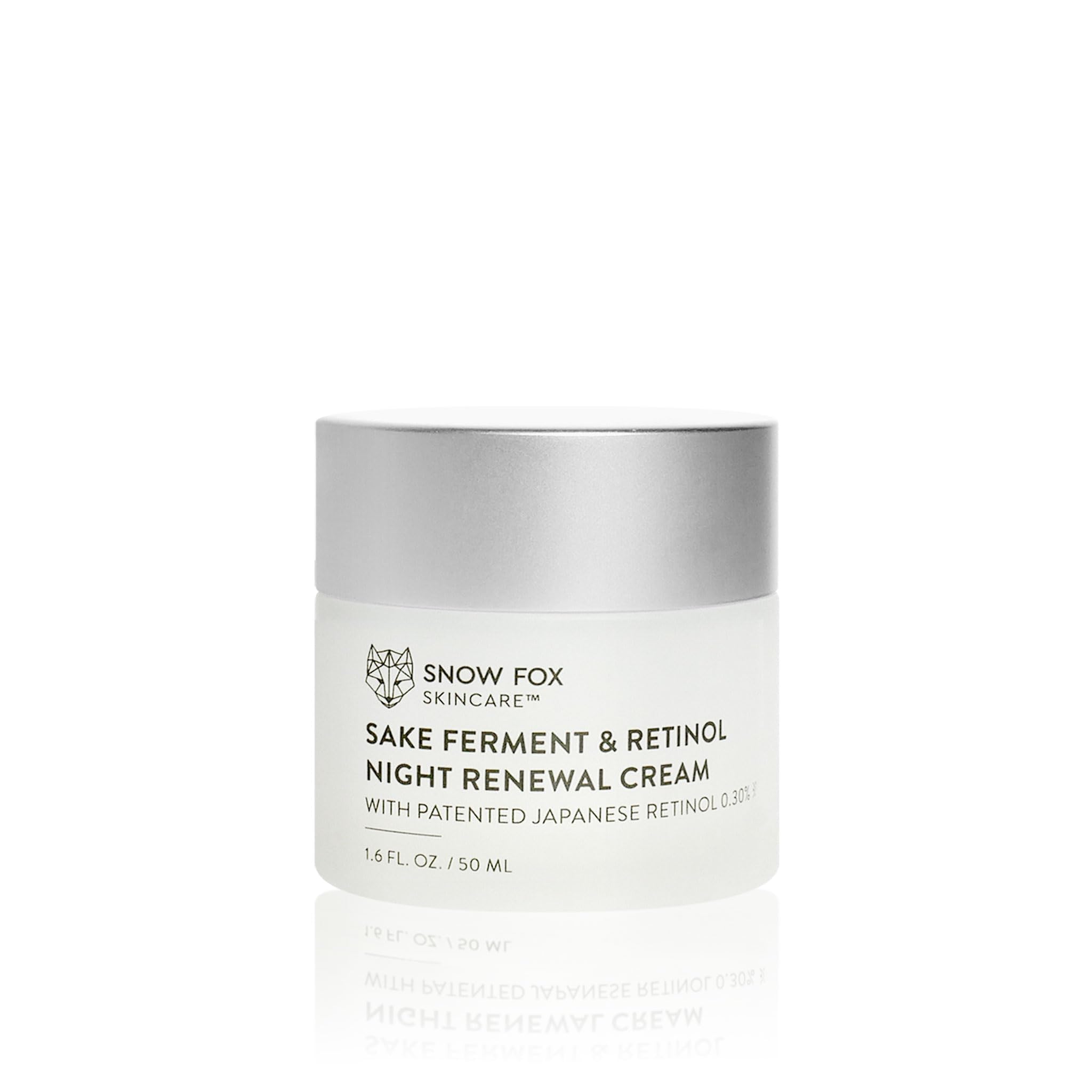 Amazon.com: Snow Fox Skincare Sake Ferment & 0.30% Retinol Night