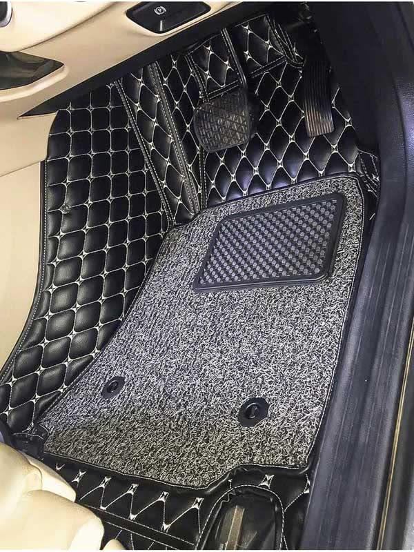 Coozo 7D Car Floor Mats Compatible with Mahindra XUV 700 7 Seater 2021