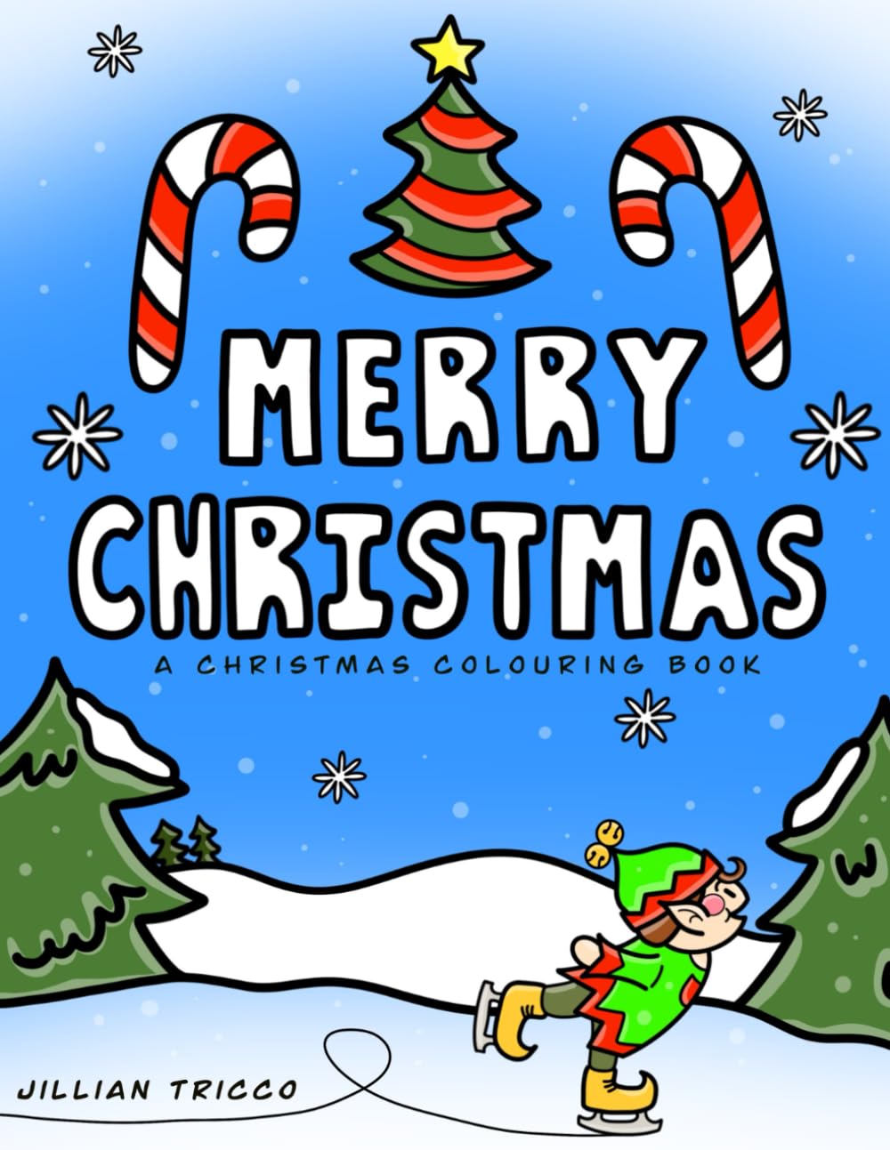 Merry Christmas: A Christmas Colouring book
