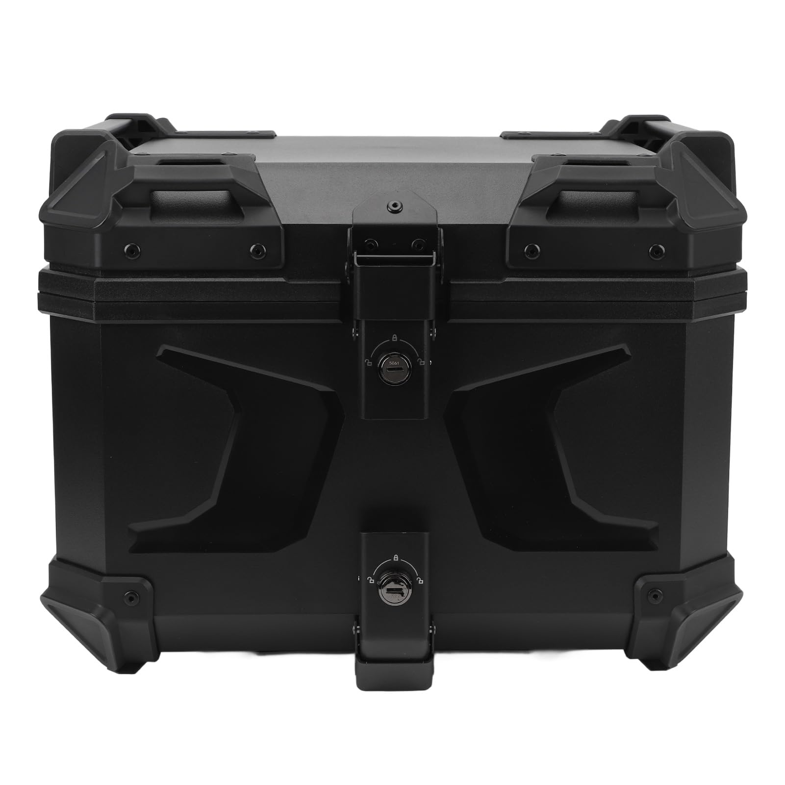 CHICIRIS 45L Kufer na Kufer na Motocykl ABS Tylny Schowek Motocykl z Zamkiem Szybko Otwierany Wodoodporny 42 X 33 X 33 Cm Dla Osób Dojeżdżających do Pracy Dla Motocyklistów