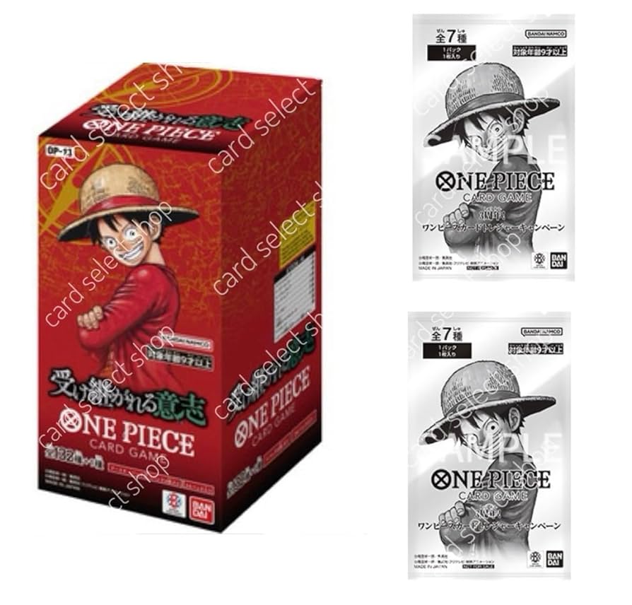 ワンピースカード 受け継がれし意志 1カートン分 プロモ20パック付き ⑥ Amazon.co.jp: 【プロモ付】受け継がれる意志 box(未開封) 0NE