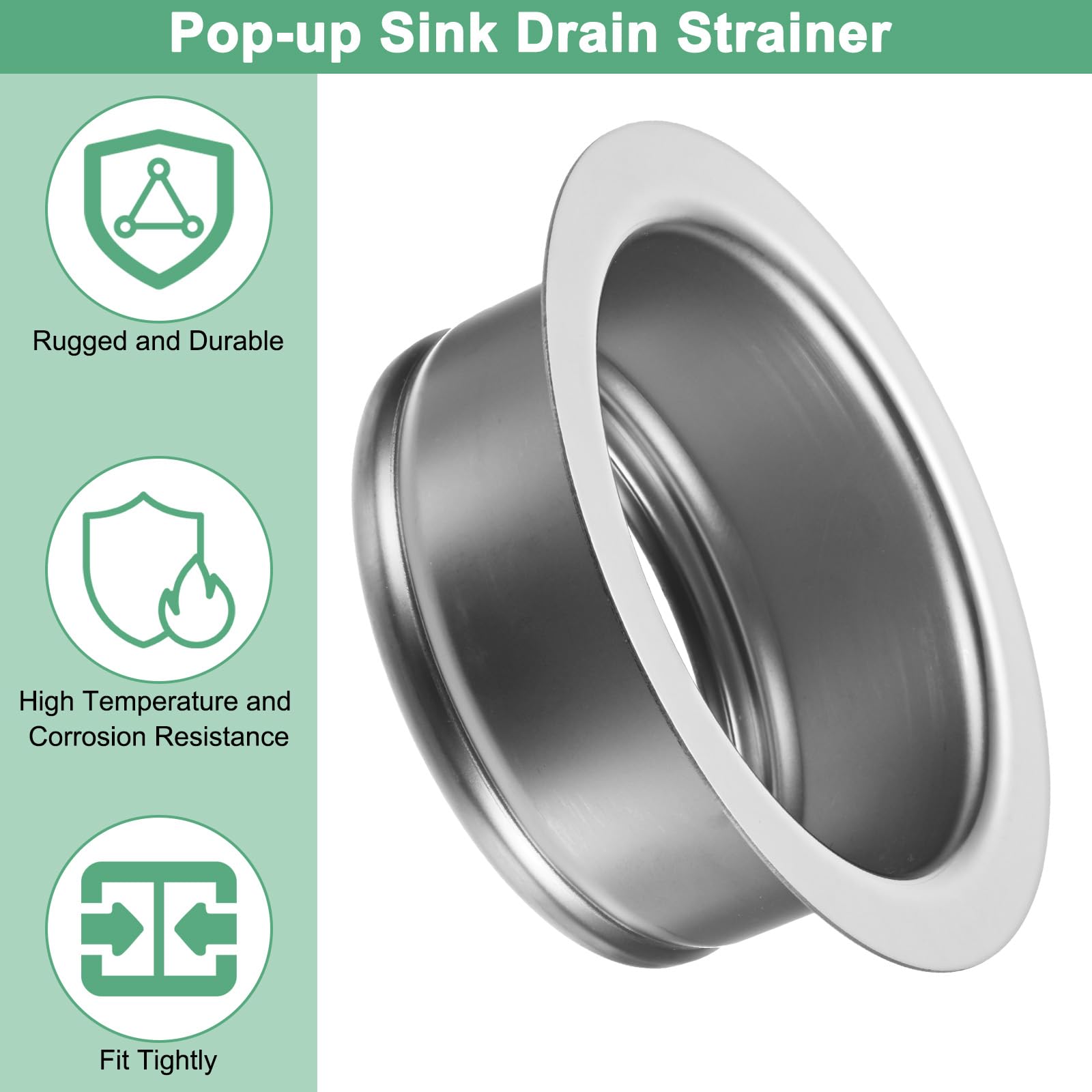 M METERXITY 1-Pack Garbage Disposal Sink Flange, Kitchen Sink Replacement Accessories, Garbage Disposal Parts - Image 4