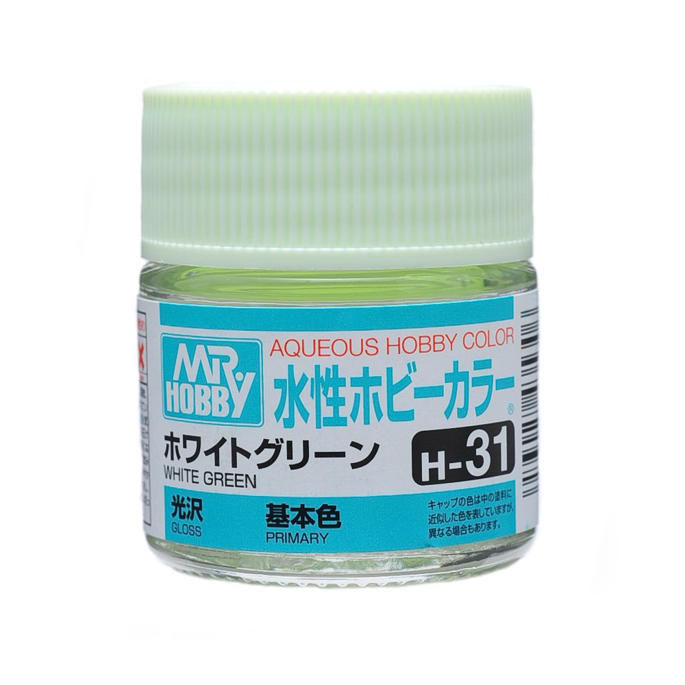 Amazon | 水性ホビーカラー H31 ホワイトグリーン | カラー塗料 通販